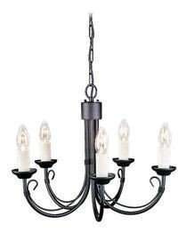 Lampa wewnętrzna, wisząca Elstead Chartwell CH5 BLACK