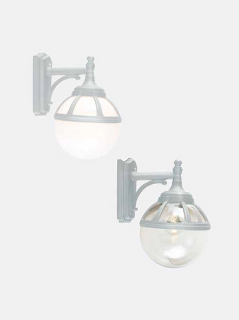 Lampa zewnętrzna, elewacyjna Bolonia 310, biały