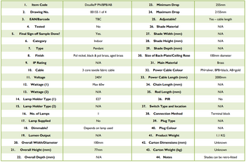 Lampa wewnętrzna, wisząca Elstead Douille DOUILLE/P BPB