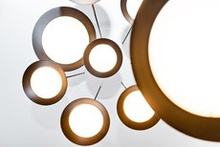 Lampa wewnętrzna, wisząca Estiluz Maine T-3415, 74WH