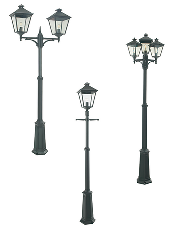 Lampa zewnętrzna, latarnia London 491