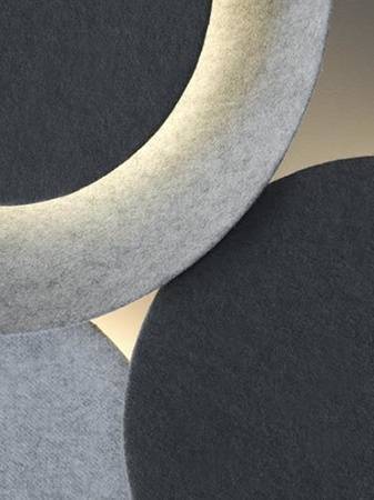 Lampa wewnętrzna, ścienna Vibia Puck Wall Art 5487