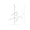 Lampa wisząca Nowodvorski Sticks