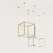 Lampa wewnętrzna, wisząca Aromas Cube-X 65 cm 