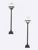 Lampa zewnętrzna, słupek Bolonia 315, czarny