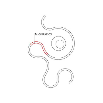 Oprawa LED KLUŚ MI-SNAKE-03