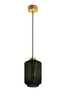 Lampa wewnętrzna, wisząca Famlight Leyte Grey, stal nierdzewna