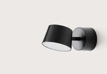 Lampa wewnętrzna, ścienna Aromas Nera