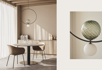 Lampa wewnętrzna, wisząca Aromas Level 60, ekspozycja