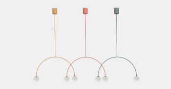 Lampa wewnętrzna, wisząca Robin Riga 50 cm