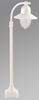 Lampa zewnętrzna, słupkowa Norlys Como 375, czarny
