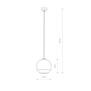 Lampa wisząca Nowodvorski Globe Plus S