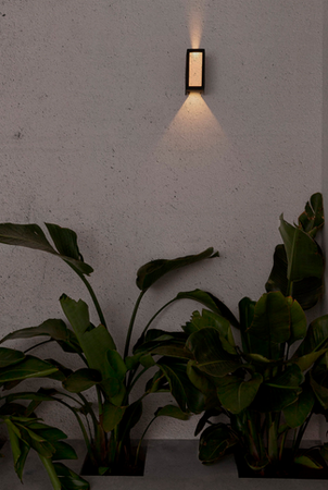Lampa zewnętrzna, elewacyjna LOG Dark grey, FARO, 70264, Outlet