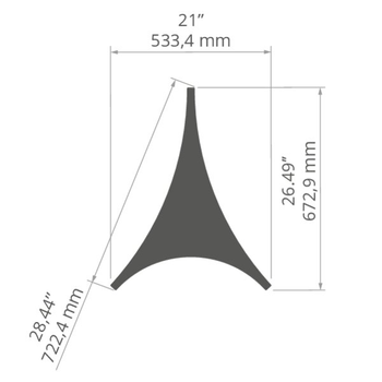 Oprawa LED KLUŚ MI-SAIL-S