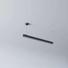 Lampa wewnętrzna, wisząca Cleoni Avar 1000 czarna