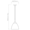 Lampa wewnętrzna, wisząca Astro Joel 270 