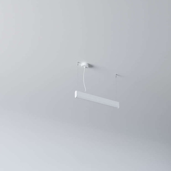 Lampa wewnętrzna, wisząca Cleoni Avar 570  biała oval