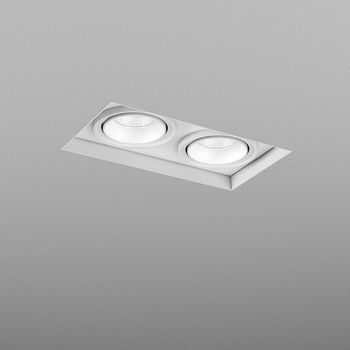 Lampa wewnętrzna, wpuszczana Aqform Squares next 50x2 LED trimless recessed 12 