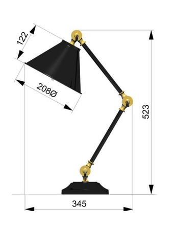Lampa wewnętrzna, stojąca Elstead Provence Element PV ELEMENT BPB