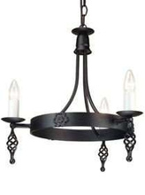 Lampa wewnętrzna, wisząca Elstead Belfry BY3 BLACK, BY5 BLACK