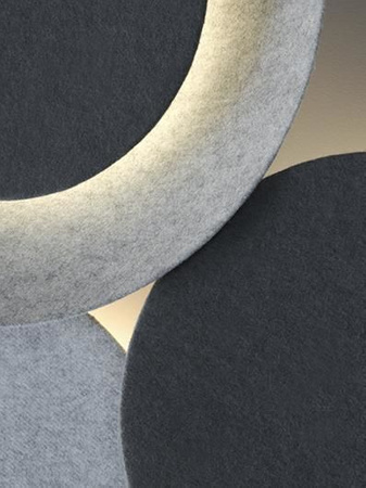 Lampa wewnętrzna, ścienna Vibia Puck Wall Art 5487