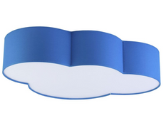 Plafon dziecięcy Cloud marki TK Lighting ciemny niebieski, outlet