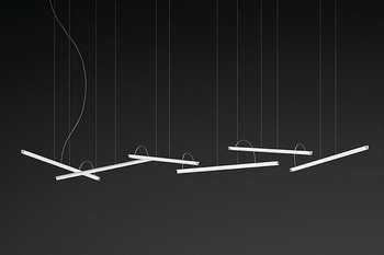 Lampa wewnętrzna, wisząca Vibia Halo Lineal 2341
