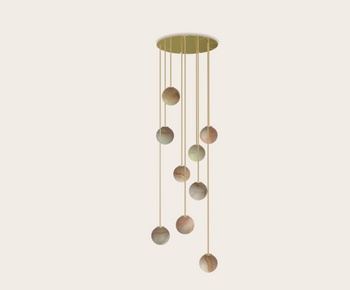Robin, Royal Chandelier Circular Drops 