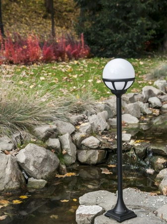 Lampa zewnętrzna, słupek Bolonia 314, biały