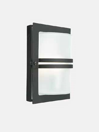 Lampa zewnętrzna, elewacyjna Bazylea 661 czarny