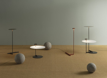 Lampa wewnętrzna, stojąca Vibia Flat 5950