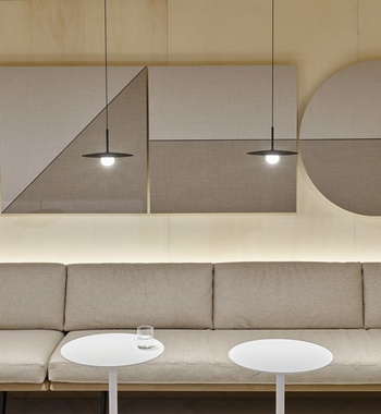 Lampa wewnętrzna, wisząca Vibia Tempo 5770