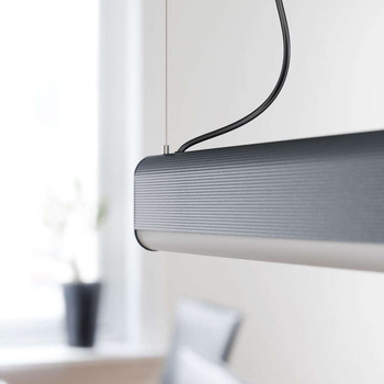 Lampa wewnętrzna, wisząca Cleoni Avar 570 czarna oval