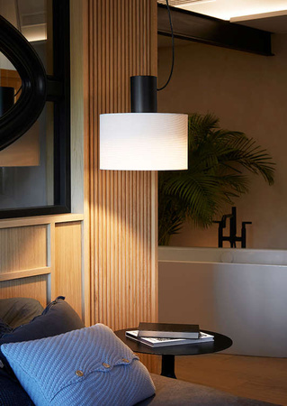 Lampa wewnętrzna, wisząca Estiluz Cyls T-3905P 26 BLK
