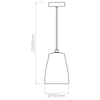 Lampa wewnętrzna, wisząca Astro Atelier Pendant 150 1224019