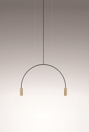 Lampa wewnętrzna, wisząca Estiluz Volta T-3535S-M 61S GLD