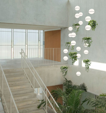 Lampa wewnętrzna, wisząca Vibia Palma 3720