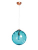 Lampa wewnętrzna, wisząca Famlight Arran opric baltic green, stal nierdzewna