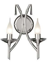 Lampa wewnętrzna, ścienna Elstead Brightwell BR2 NICKIEL