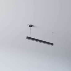 Lampa wewnętrzna, wisząca Cleoni Avar 820 czarna