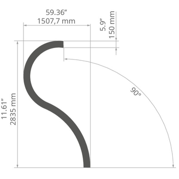 Oprawa LED KLUŚ MI-SNAKE-01