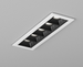 Oprawa podtynkowa, Aqform RAFTER points 15 LED trim wpuszczany