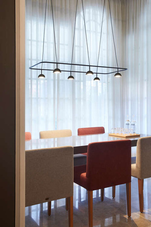 Lampa wewnętrzna, wisząca Estiluz Cupolina T-3935 74 WH