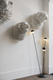 Lampa wewnętrzna, podłogowa Estiluz Alfi p-3748 26BLK