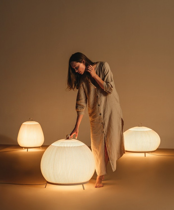 Lampa wewnętrzna, podłogowa Vibia Knit 7490