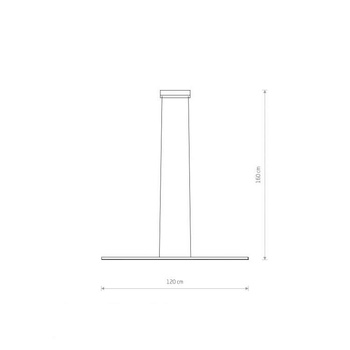 Lampa wisząca Nowodvorski Bar LED S