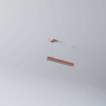 Lampa wewnętrzna, wisząca Cleoni Avar 570 miedź