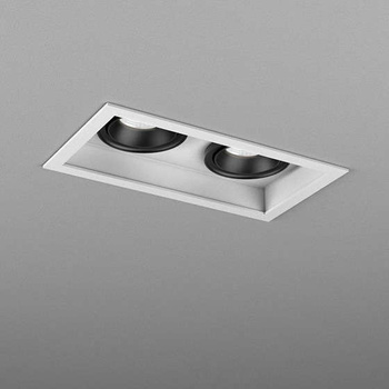 Lampa wewnętrzna, wpuszczana Aqform Squares next 50x2 LED recessed 46