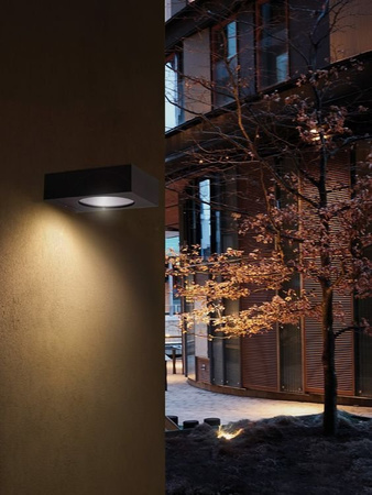 Lampa zewnętrzna, HITRA 1330 GRAPHITE LED 9,5W 3000K, NORLYS, 1330GR