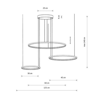 Lampa wisząca Nowodvorski Circolo LED 